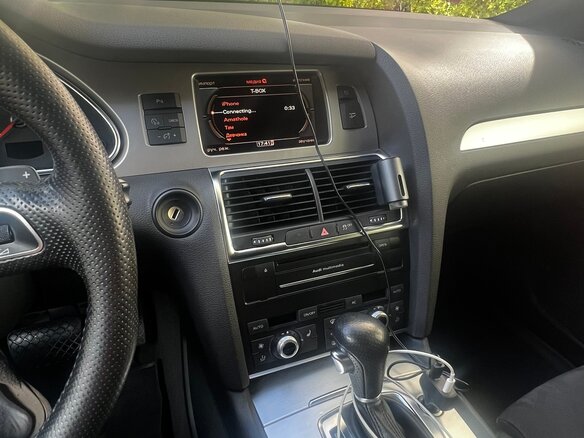 2010 Audi Q7 I (4L) Рестайлинг, чёрный, 1938000 рублей - вид 5