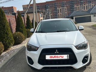 2014 Mitsubishi ASX I Рестайлинг, белый, 1290000 рублей, вид 2