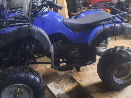 2013 Motoland ATV 200U, синий, 75000 рублей, вид 1