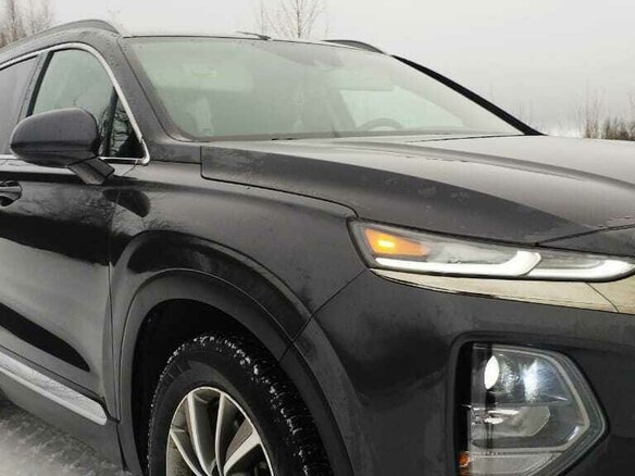 2019 Hyundai Santa Fe IV, серый, 2720000 рублей - вид 7