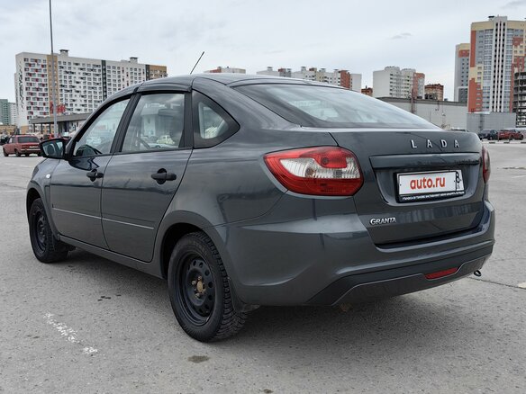 2022 Lada (ВАЗ) Granta I Рестайлинг, серый, 800000 рублей - вид 3