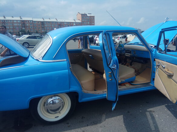 1958 ГАЗ 21 «Волга» 21Г, синий, 1650000 рублей - вид 10
