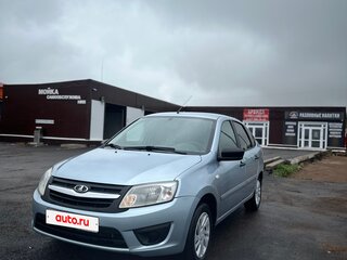 2017 Lada (ВАЗ) Granta I, голубой, 555000 рублей, вид 1