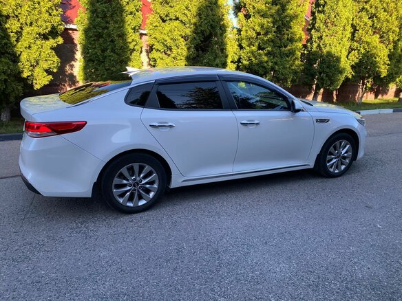 2017 Kia Optima IV, белый, 1550000 рублей - вид 6