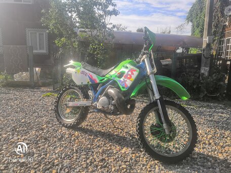 1996 Kawasaki KDX 250, зелёный, 350000 рублей, вид 5
