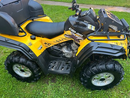 2011 BRP Can-Am Outlander 650, жёлтый, 830000 рублей, вид 5