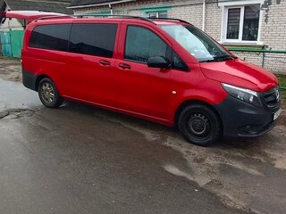 2020 Mercedes-Benz Vito 110 CDI L2 III (W447) Рестайлинг, красный, 2800000 рублей, вид 2