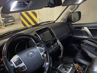 2014 Toyota Land Cruiser 200 Series Рестайлинг 1, чёрный, 3550000 рублей, вид 3