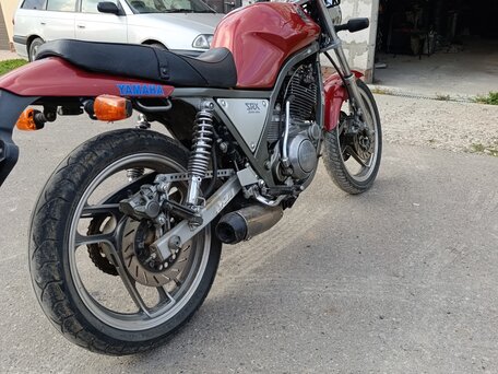 1989 Yamaha SRX400, красный, 200000 рублей, вид 4