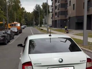 2019 Skoda Rapid I Рестайлинг, белый, 500000 рублей, вид 5