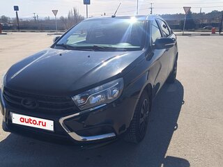 2019 Lada (ВАЗ) Vesta I, чёрный, 990000 рублей, вид 3