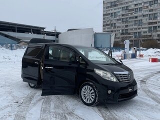 2009 Toyota Alphard II, чёрный, 2520000 рублей, вид 2