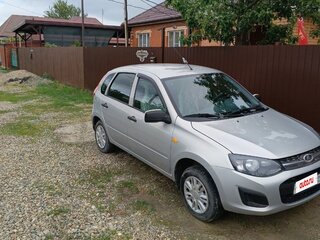 2013 Lada (ВАЗ) Kalina II, серебристый, 600000 рублей, вид 2