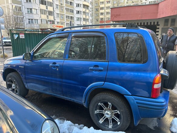 2003 Suzuki Grand Vitara I Рестайлинг, синий, 900000 рублей - вид 4