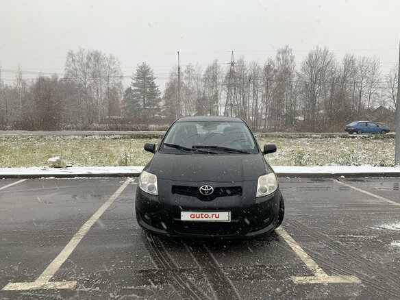 2007 Toyota Auris I, чёрный, 1000000 рублей - вид 1