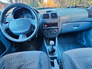 2007 Hyundai Accent ТагАЗ II, бежевый, 455000 рублей, вид 4