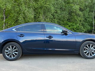 2019 Mazda 6 III (GJ) Рестайлинг 2, синий, 1970000 рублей, вид 3