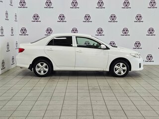 2012 Toyota Corolla X (E140, E150) Рестайлинг, белый, 735000 рублей, вид 4