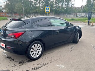 2012 Opel Astra GTC J Рестайлинг, чёрный, 530000 рублей, вид 3