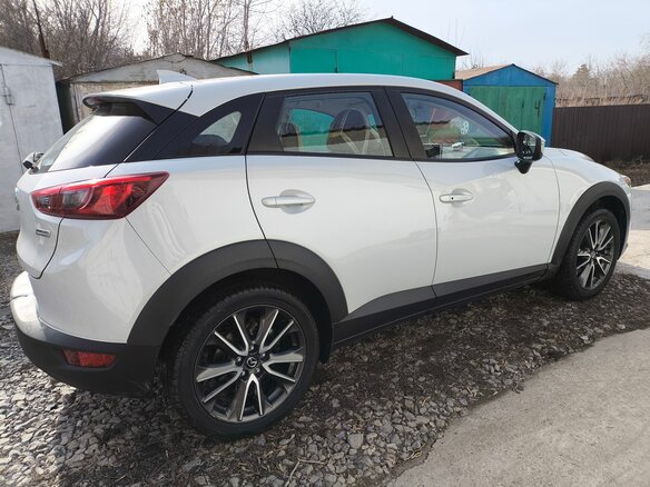 2017 Mazda CX-3 I, серый, 1920000 рублей - вид 3