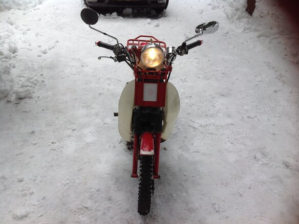 2001 Yamaha Mate, красный, 155000 рублей - вид 8