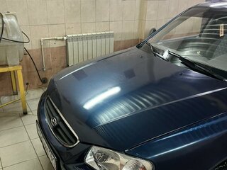 2007 Hyundai Accent ТагАЗ II, синий, 420000 рублей, вид 4