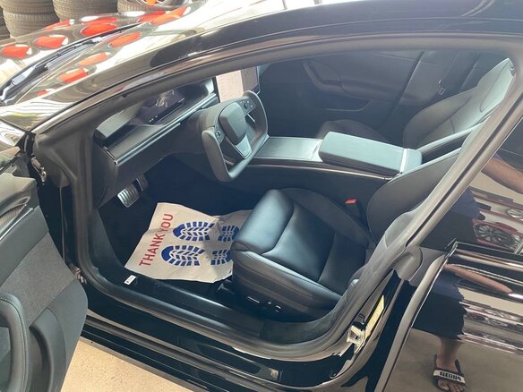 2021 Tesla Model S Plaid I Рестайлинг 2, чёрный - вид 7
