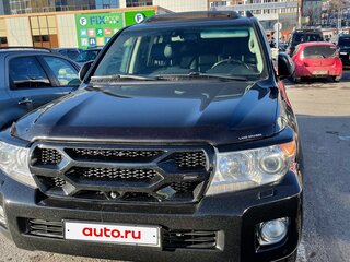 2013 Toyota Land Cruiser 200 Series Рестайлинг 1, чёрный, 4150000 рублей, вид 1