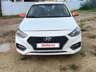 2019 Hyundai Solaris II, жёлтый, 550000 рублей, вид 1