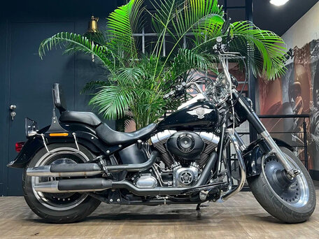 2010 Harley-Davidson Fat Boy, чёрный, 1090000 рублей, вид 1