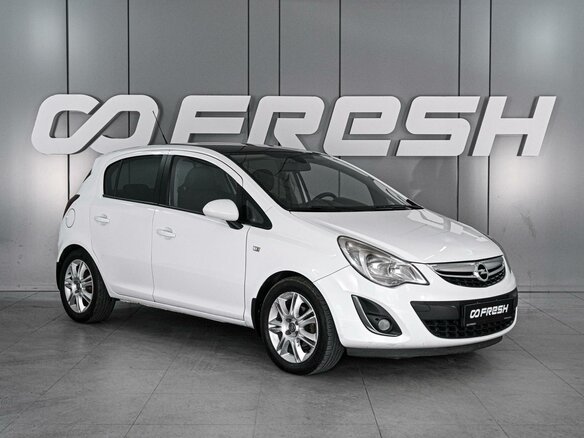2011 Opel Corsa D Рестайлинг II, белый