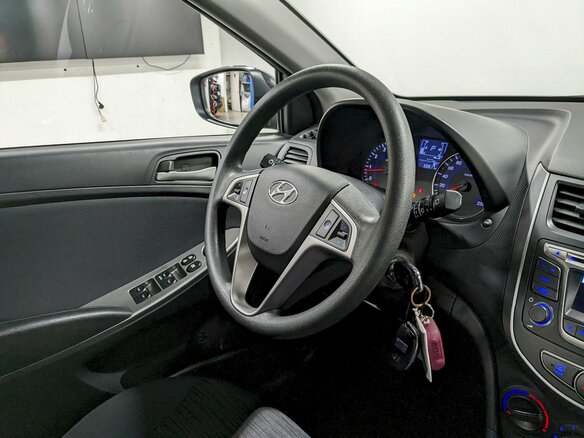 2015 Hyundai Solaris I Рестайлинг, чёрный - вид 20