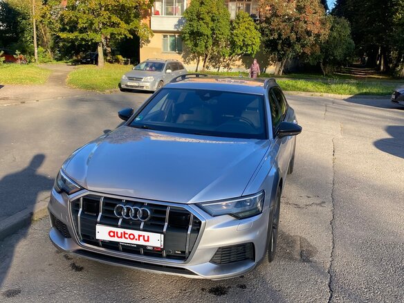 2019 Audi A6 allroad 45 TDI IV (C8), серый, 4200000 рублей - вид 1