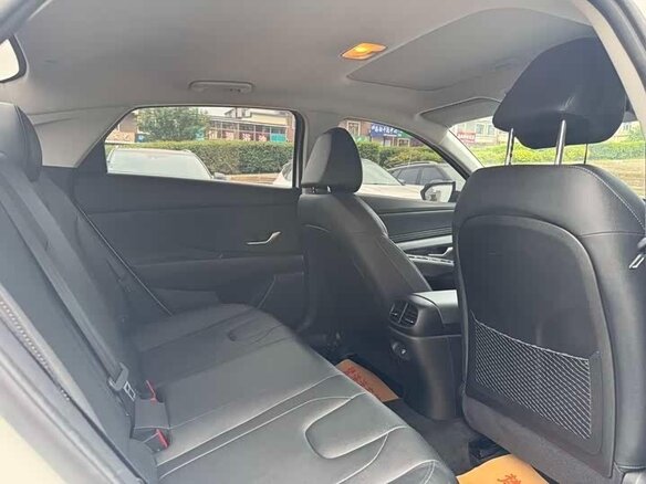 2023 Hyundai Elantra N Line VII (CN7) Рестайлинг, белый - вид 6