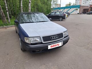 1993 Audi 100 IV (C4), синий, 244000 рублей, вид 1