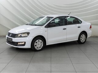 2018 Volkswagen Polo V Рестайлинг, белый, 758000 рублей, вид 3