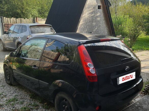 2006 Ford Fiesta Mk5, чёрный - вид 3