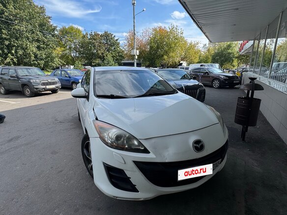 2010 Mazda 3 II (BL), белый, 830000 рублей - вид 1