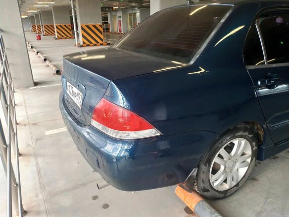2003 Mitsubishi Lancer IX, синий, 240000 рублей - вид 4