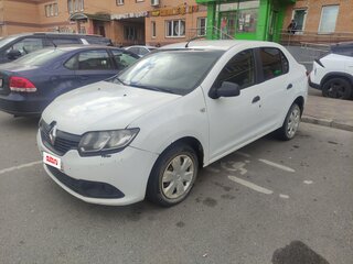 2014 Renault Logan II, белый, 350000 рублей, вид 3