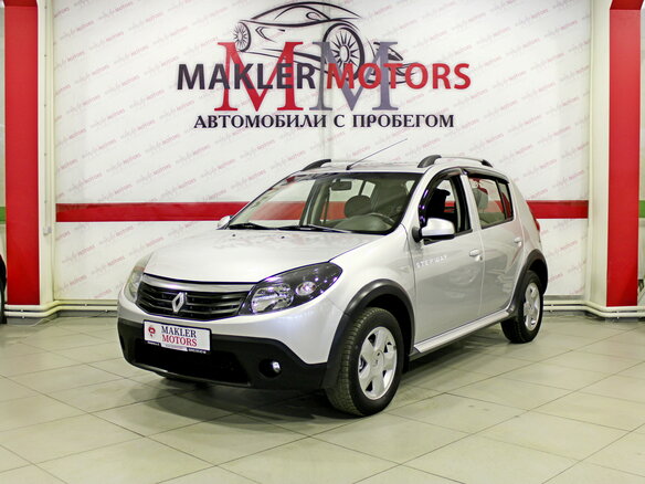 2014 Renault Sandero Stepway I, серебристый