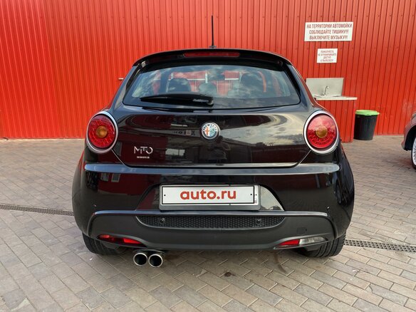 2009 Alfa Romeo MiTo I, чёрный - вид 2