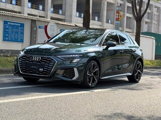 2021 Audi A3 Sportback 35 TFSI IV (8Y), зелёный, 2110400 рублей, вид 3