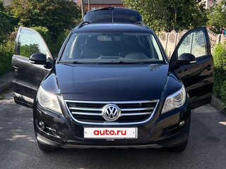 2009 Volkswagen Tiguan I, чёрный, 1115000 рублей, вид 1