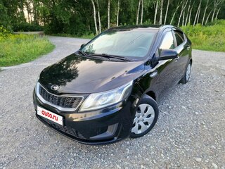 2011 Kia Rio III, чёрный, 555000 рублей, вид 1