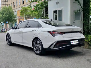 2023 Hyundai Elantra N Line VII (CN7) Рестайлинг, белый, 1500000 рублей, вид 4