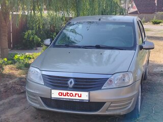 2014 Renault Logan I Рестайлинг, бежевый, 510000 рублей, вид 1