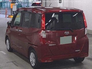 2021 Toyota Roomy I Рестайлинг, красный, 1250000 рублей, вид 4