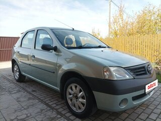 2007 Renault Logan I, зелёный, 425000 рублей, вид 1