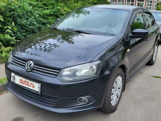 2013 Volkswagen Polo V, чёрный, 900000 рублей, вид 2